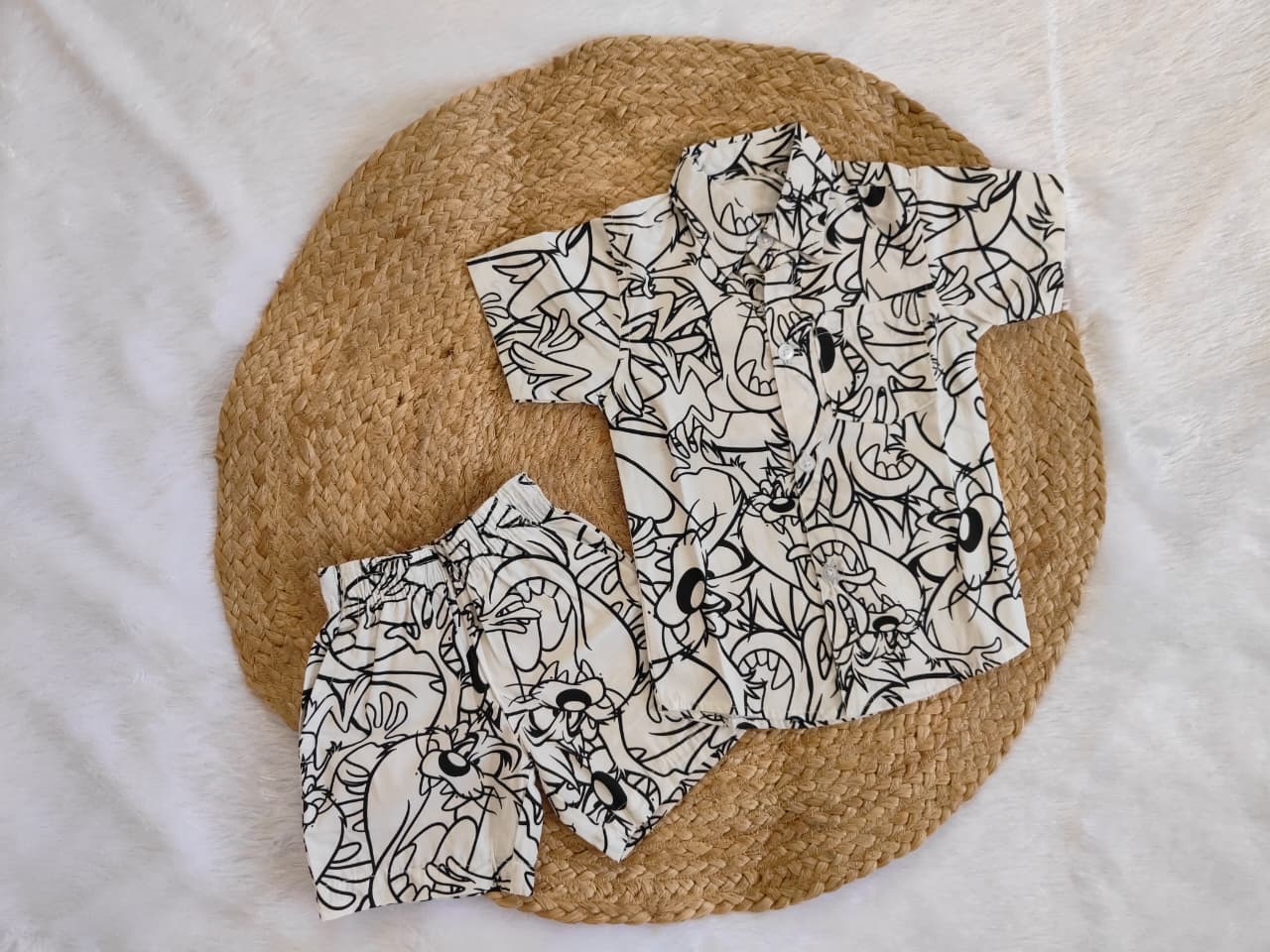 Doodle print co-ord set